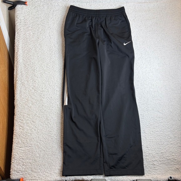 Nike Other - Y2KNike Basketball Mens Large Black White Stripe Track Pants baggy loose fit